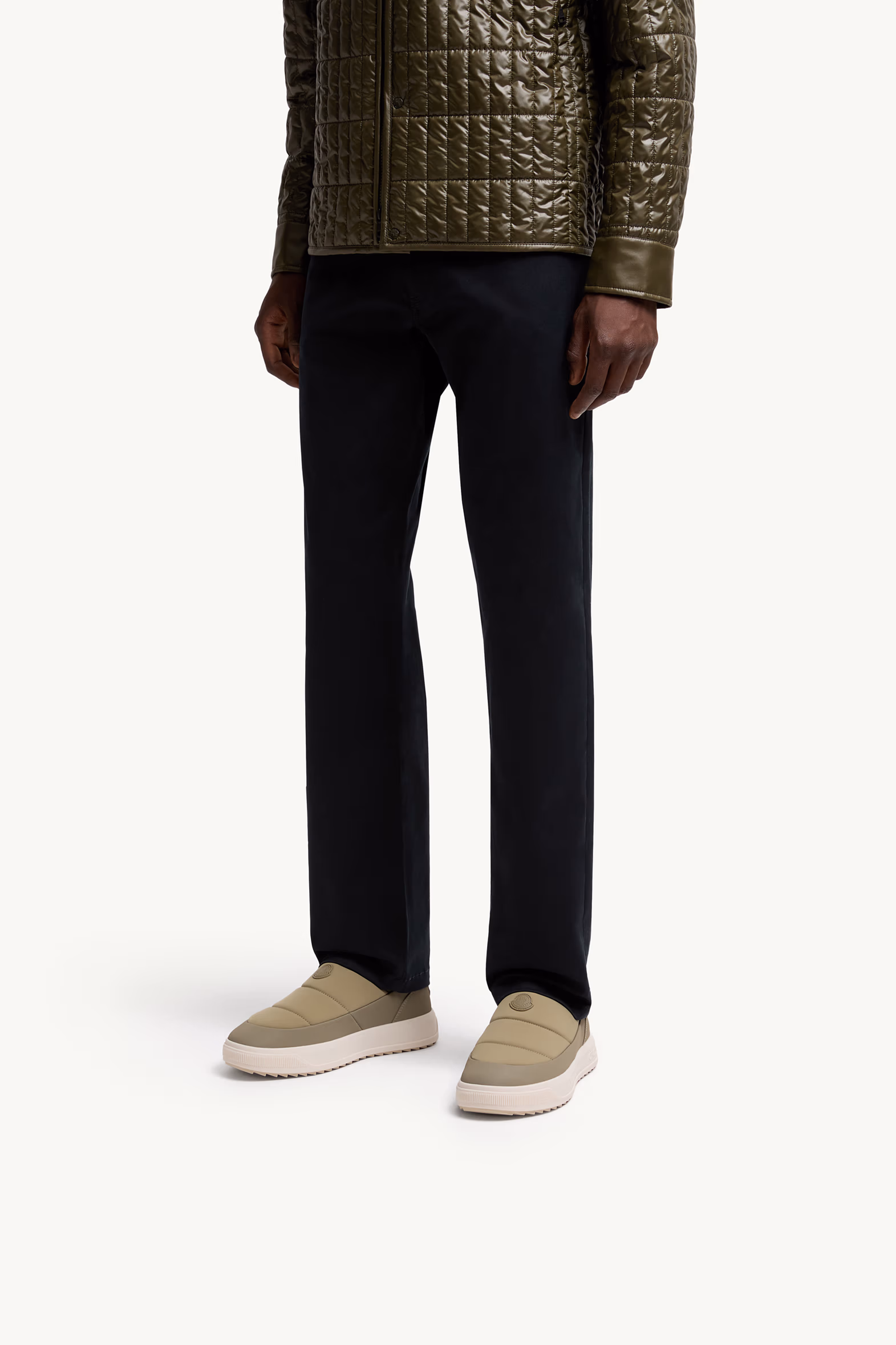 Moncler Altive Slip-On Sneakers Men Sage Green Moncler 2